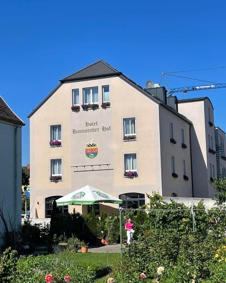 Hotel Haunstetter Hof Аугсбург Экстерьер фото